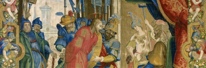 Gli arazzi restaurati in mostra agli Uffizi