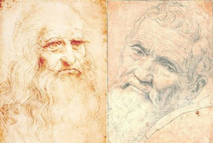 Leonardo e Michelangelo