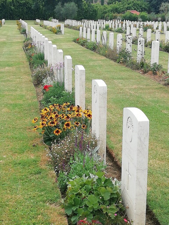 Il Cimitero di guerra britannico